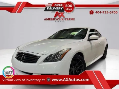 White 2014 INFINITI Q60 Convertible IPL for sale in Atlanta, GA