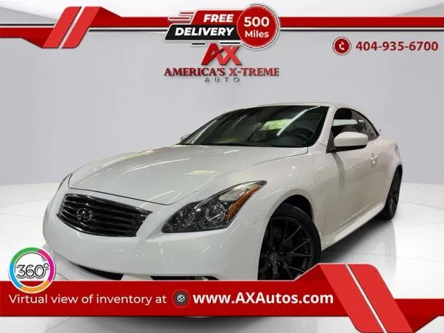 White 2014 INFINITI Q60 Convertible IPL for sale in Atlanta, GA