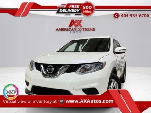White 2016 Nissan Rogue SV for sale in Atlanta, GA