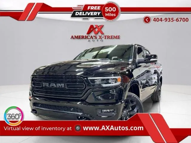 Black 2021 Ram 1500 Limited for sale in Atlanta, GA