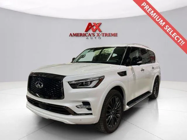 Photos of 2022 INFINITI QX80 PREMIUM SELECT for sale in Atlanta, GA at AX Auto Inc.