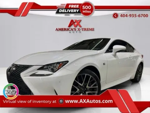 White 2018 Lexus RC 300 F Sport for sale in Atlanta, GA