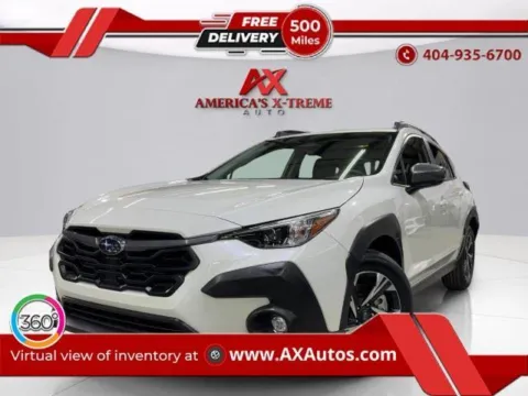 White 2024 Subaru Crosstrek Premium for sale in Atlanta, GA