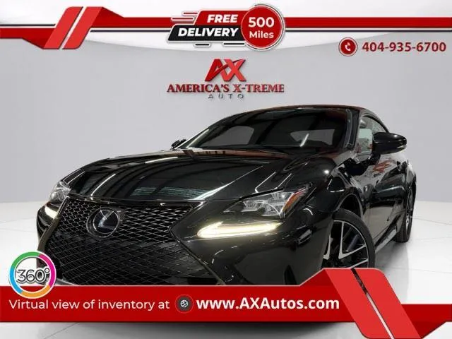Black 2018 Lexus RC 300 for sale in Atlanta, GA