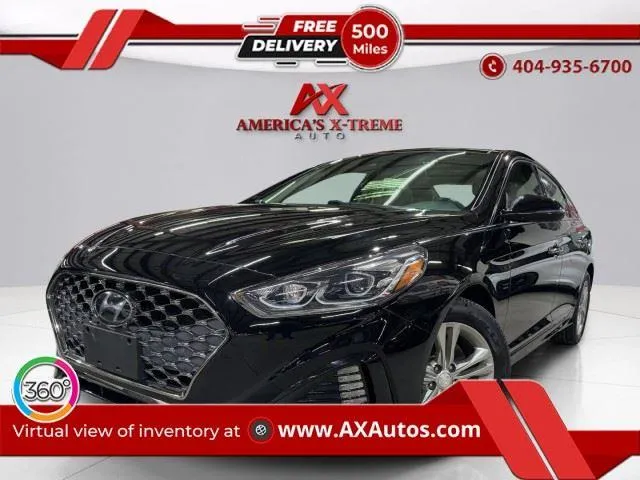 Black 2019 Hyundai Sonata Limited for sale in Atlanta, GA