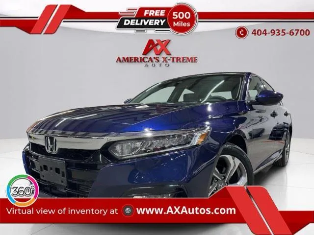 Black 2020 Honda Accord Sedan EX for sale in Atlanta, GA