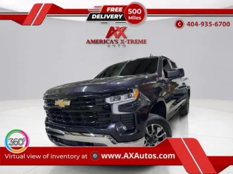 Gray 2024 Chevrolet Silverado 1500 LT for sale in Atlanta, GA