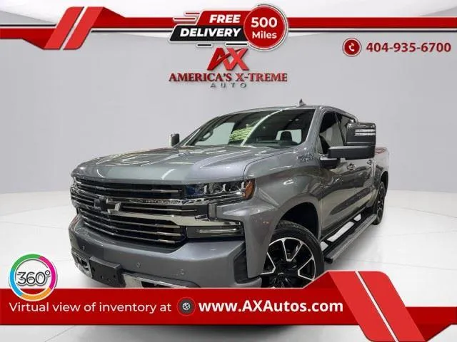Gray 2021 Chevrolet Silverado 1500 High Country for sale in Atlanta, GA