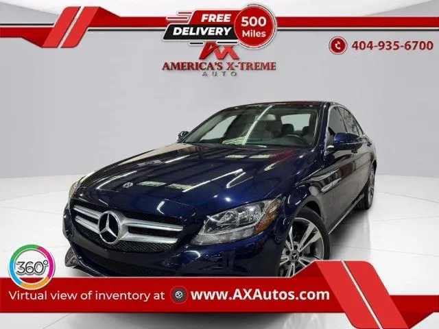 Blue 2018 Mercedes-Benz C-Class C 300 for sale in Atlanta, GA