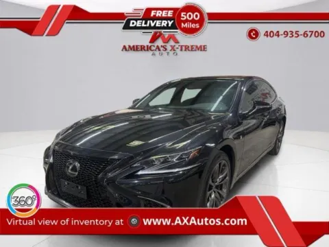 Black 2018 Lexus LS 500 F Sport for sale in Atlanta, GA