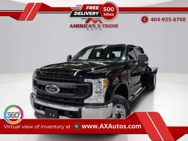 Black 2020 Ford Super Duty F-350 DRW XL for sale in Atlanta, GA