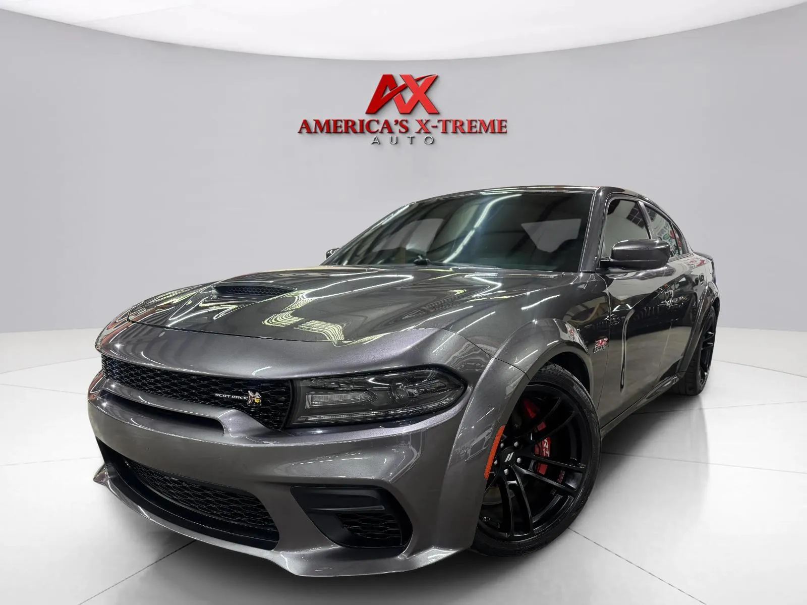 Gray 2021 Dodge Charger Scat Pack Widebody for sale in Atlanta, GA