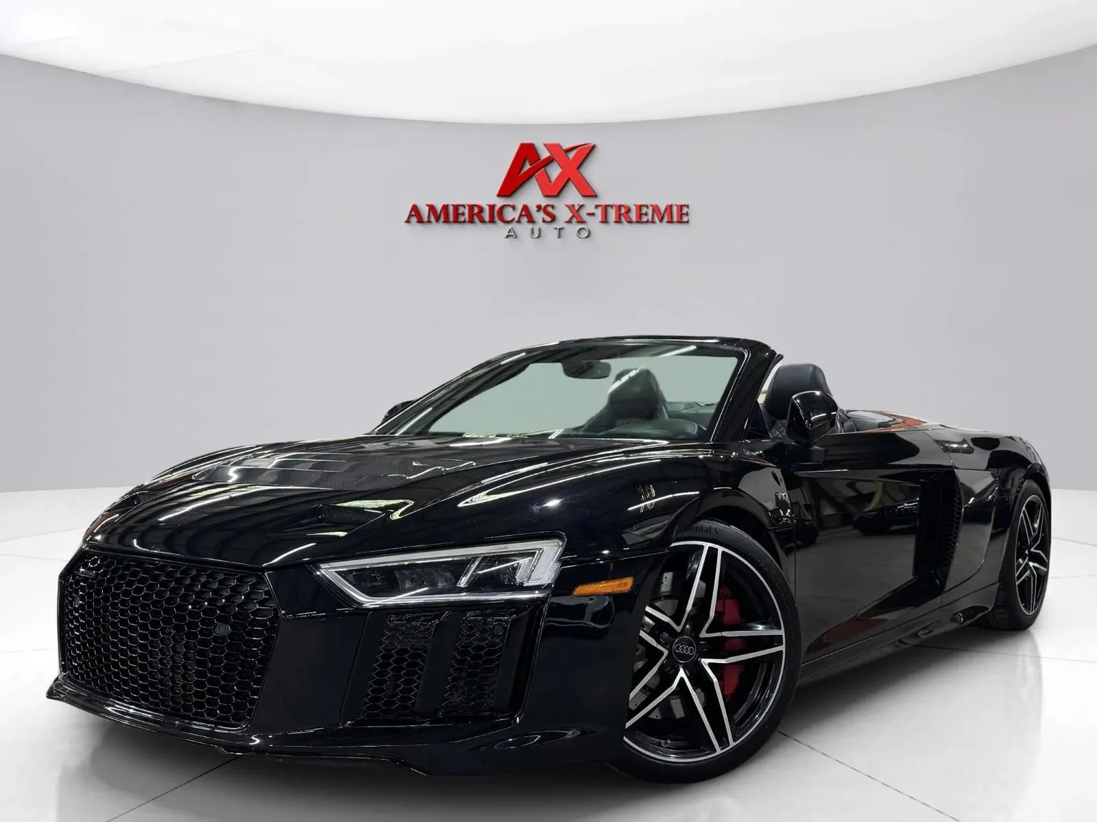 Black 2017 Audi R8 Spyder V10 for sale in Atlanta, GA