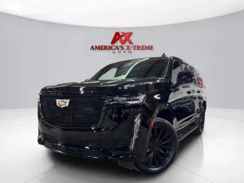 Black 2022 Cadillac Escalade ESV Premium Luxury for sale in Atlanta, GA