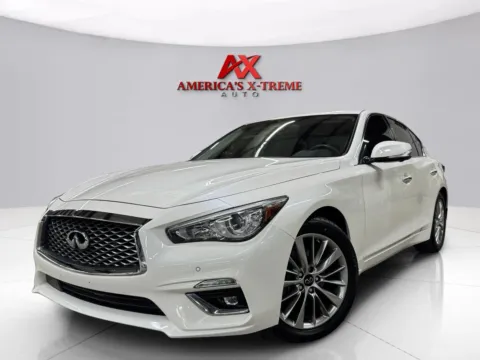 White 2022 INFINITI Q50 LUXE for sale in Atlanta, GA