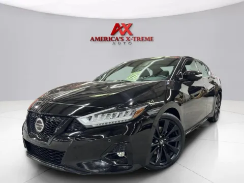 Black 2021 Nissan Maxima SR for sale in Atlanta, GA