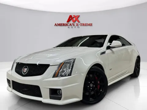 White 2014 Cadillac CTS-V Coupe for sale in Atlanta, GA