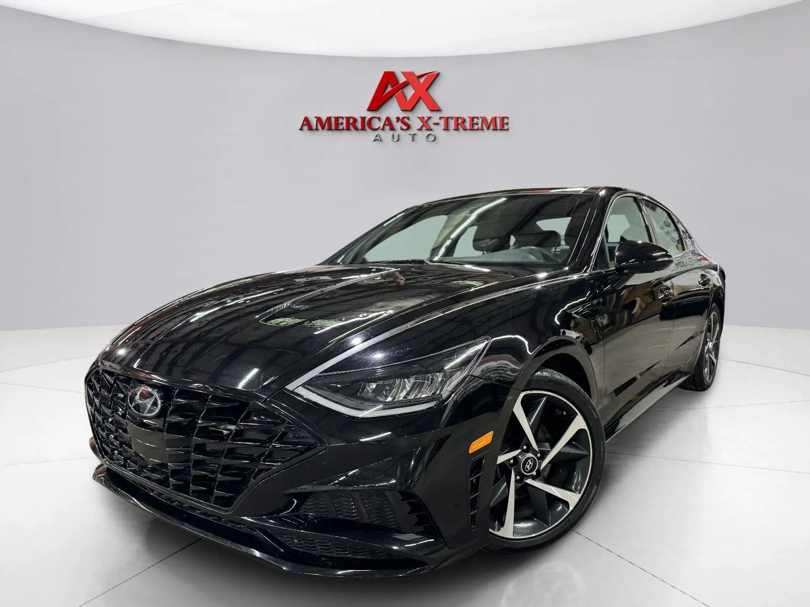 Black 2022 Hyundai Sonata SEL Plus for sale in Atlanta, GA