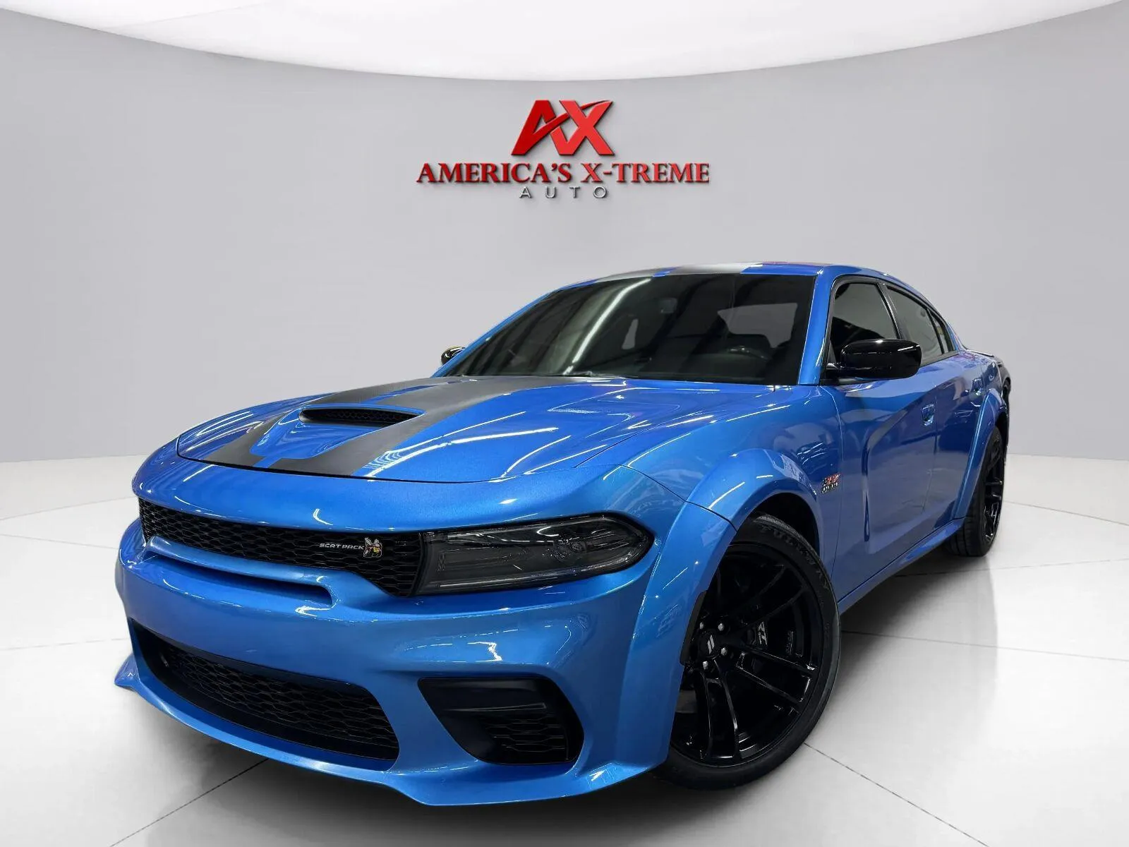 Blue 2023 Dodge Charger Scat Pack Widebody for sale in Atlanta, GA