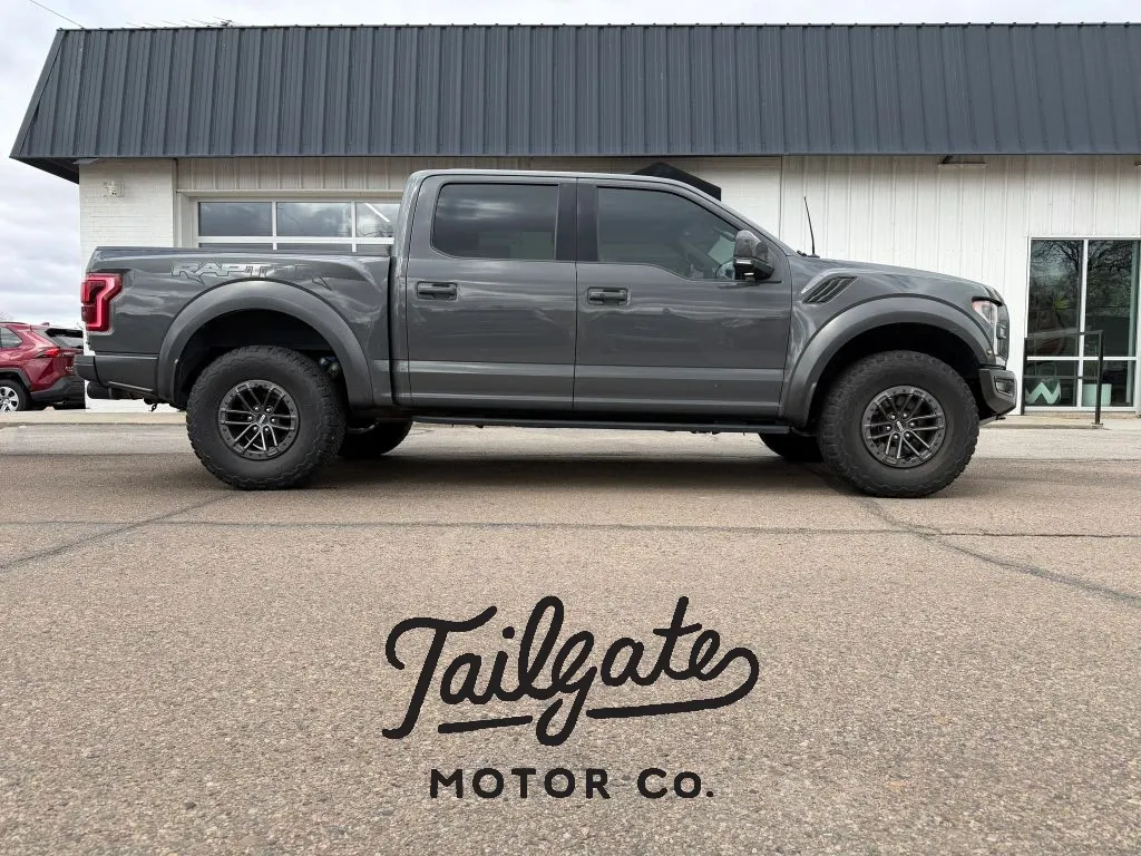 Gray 2018 Ford F-150 SuperCrew Cab Raptor Pickup 4D 5 1/2 ft for sale in Fremont, NE