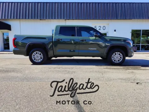 Green 2022 Toyota Tundra CrewMax SR5 Pickup 4D 5 1/2 ft for sale in Fremont, NE