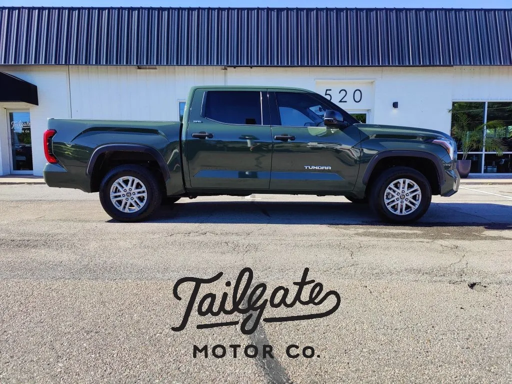 Green 2022 Toyota Tundra CrewMax SR5 Pickup 4D 5 1/2 ft for sale in Fremont, NE