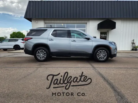 Silver 2023 Chevrolet Traverse LT Sport Utility 4D for sale in Fremont, NE