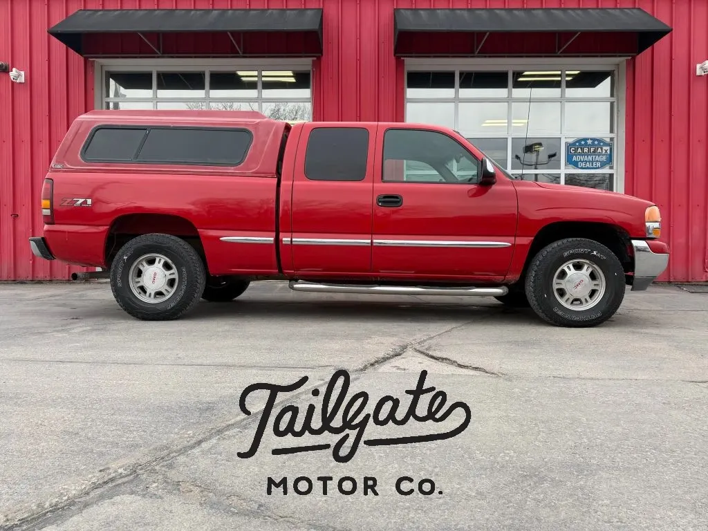 Red 2002 GMC Sierra 1500 Extended Cab Short Bed for sale in Fremont, NE