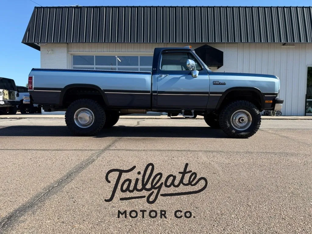 Blue 1993 Dodge D250 Regular Cab Long Bed for sale in Fremont, NE