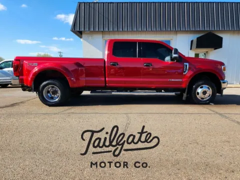 Red 2022 Ford F350 Super Duty Crew Cab XLT Pickup 4D 8 ft for sale in Fremont, NE