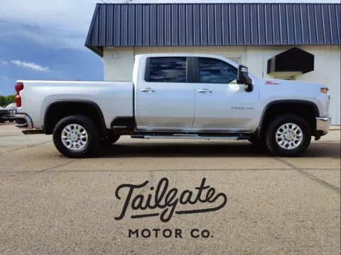 Silver 2023 Chevrolet Silverado 2500 HD Crew Cab LT Pickup 4D 6 1/2 ft for sale in Fremont, NE