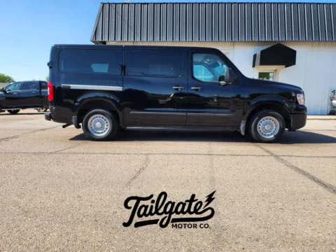 Black 2020 Nissan NV3500 HD Passenger S Van 3D for sale in Fremont, NE