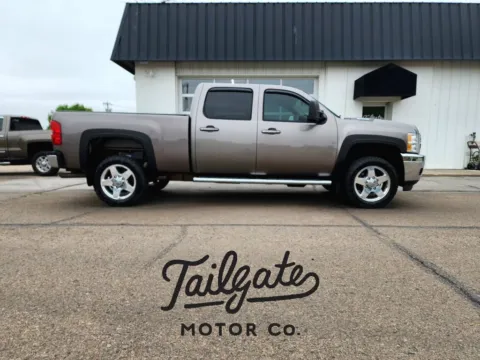 Beige 2012 Chevrolet Silverado 2500 HD Crew Cab LTZ Pickup 4D 6 1/2 ft for sale in Fremont, NE