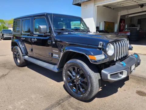 Photos of 2023 Jeep Wrangler 4xe Sahara 4xe Sport Utility 4D for sale in Fremont, NE at Tailgate Motor Co. (Fremont North)