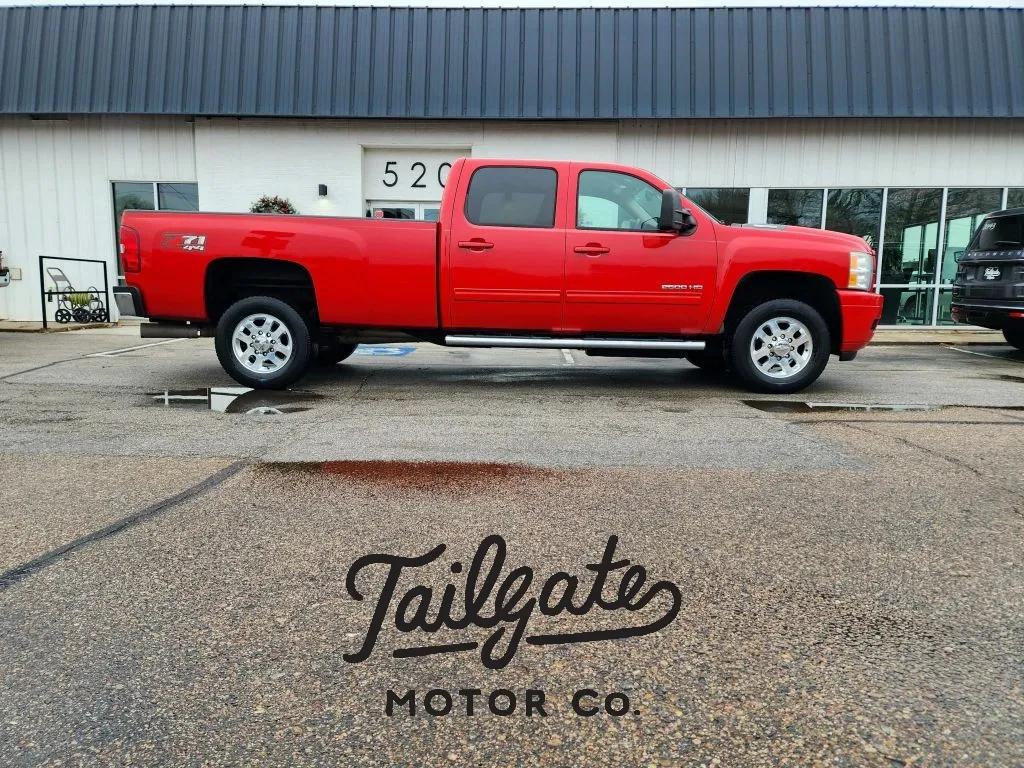 Red 2014 Chevrolet Silverado 2500 HD Crew Cab LT Pickup 4D 8 ft for sale in Fremont, NE