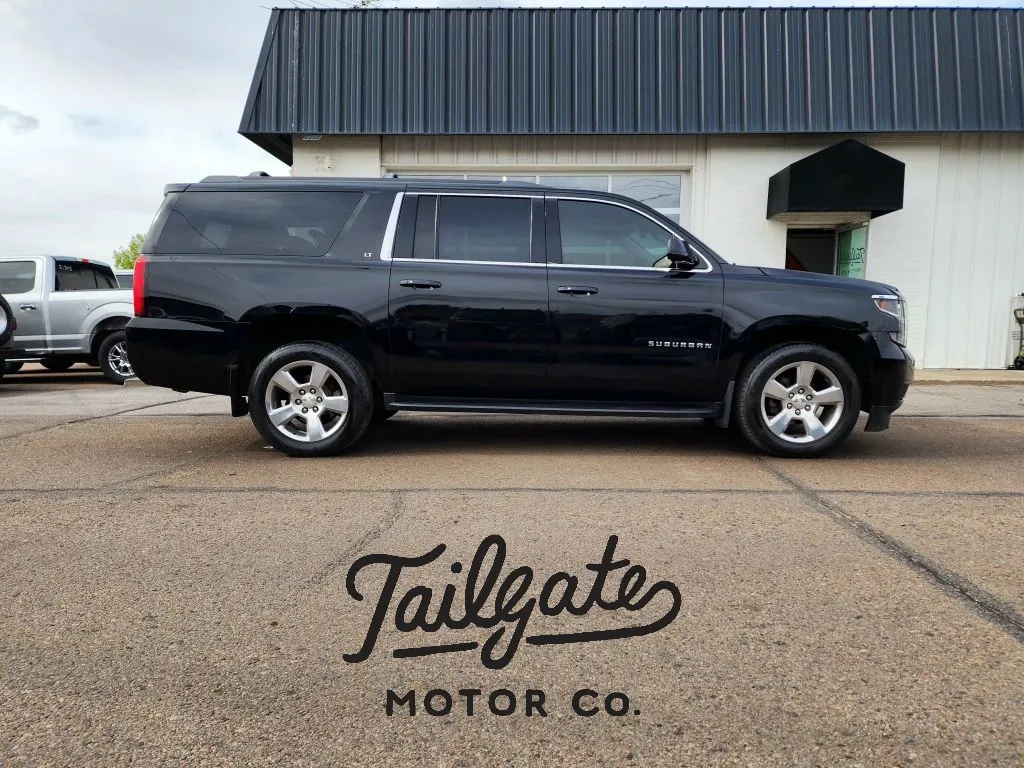 Black 2017 Chevrolet Suburban LT Sport Utility 4D for sale in Fremont, NE