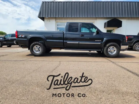 Black 2003 Chevrolet Silverado 2500 HD Extended Cab LS Pickup 4D 8 ft for sale in Fremont, NE