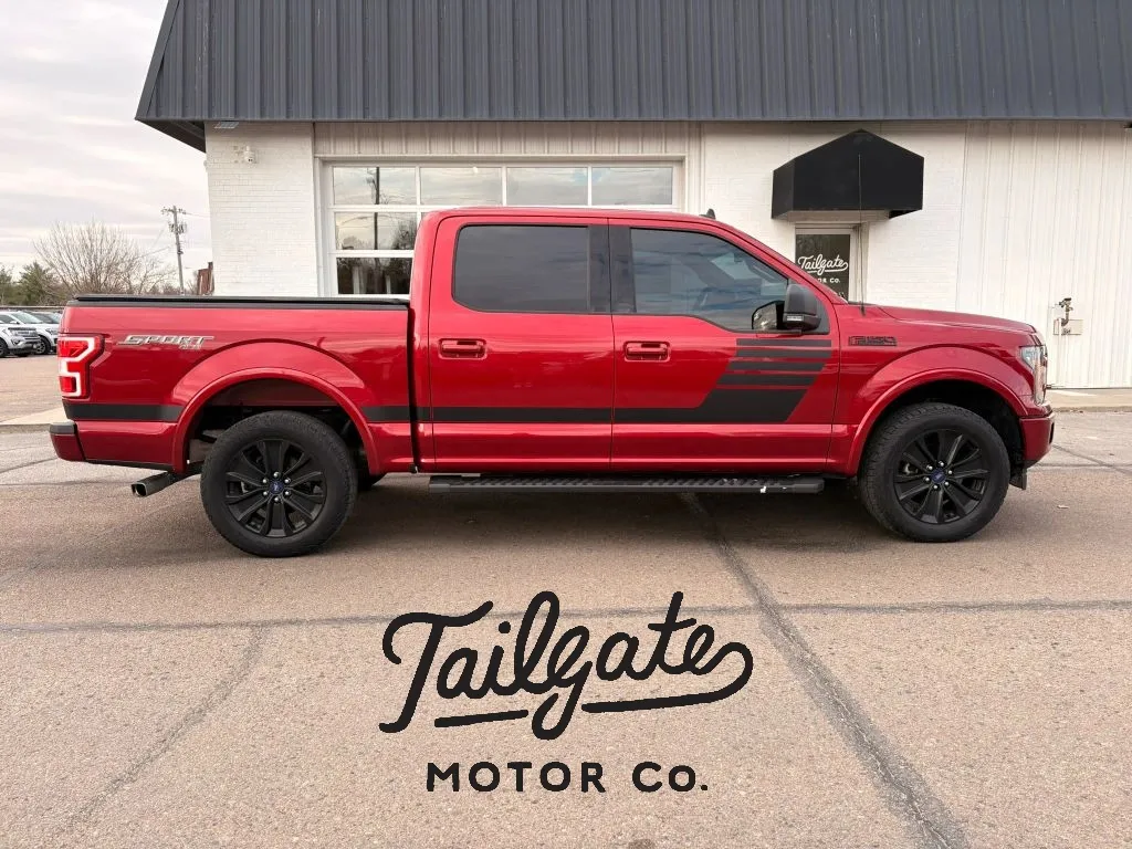 Red 2019 Ford F-150 SuperCrew Cab XLT Pickup 4D 5 1/2 ft for sale in Fremont, NE