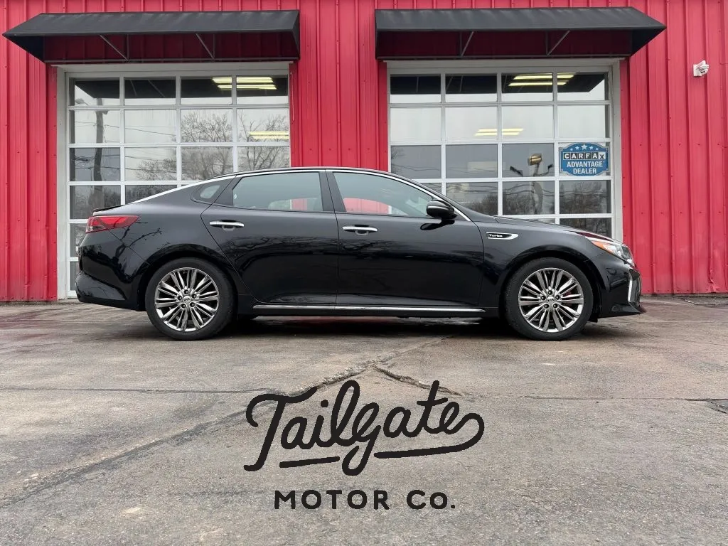 Black 2018 Kia Optima SX Turbo Sedan 4D for sale in Fremont, NE
