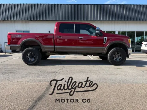 Red 2017 Ford F250 Super Duty Crew Cab Lariat Pickup 4D 6 3/4 ft for sale in Fremont, NE