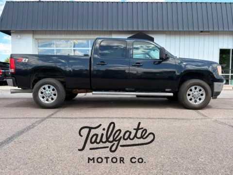 Black 2012 GMC Sierra 2500 HD Crew Cab SLT Pickup 4D 6 1/2 ft for sale in Fremont, NE
