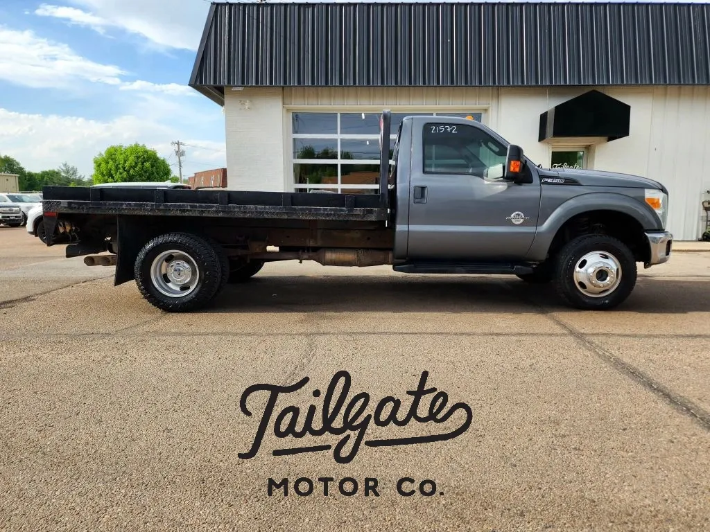 Gray 2015 Ford F350 Super Duty Regular Cab & Chassis XL Cab & Chassis 2D for sale in Fremont, NE
