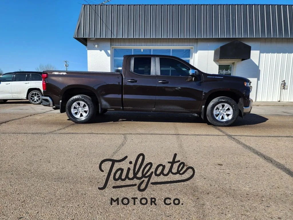 Brown 2019 Chevrolet Silverado 1500 Double Cab LT Pickup 4D 6 1/2 ft for sale in Fremont, NE