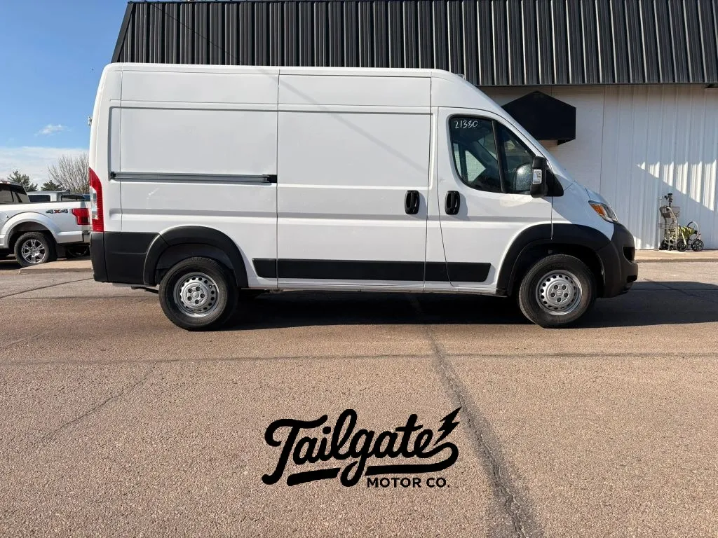 White 2025 Ram ProMaster Cargo Van 2500 Tradesman High Roof Van 3D for sale in Fremont, NE