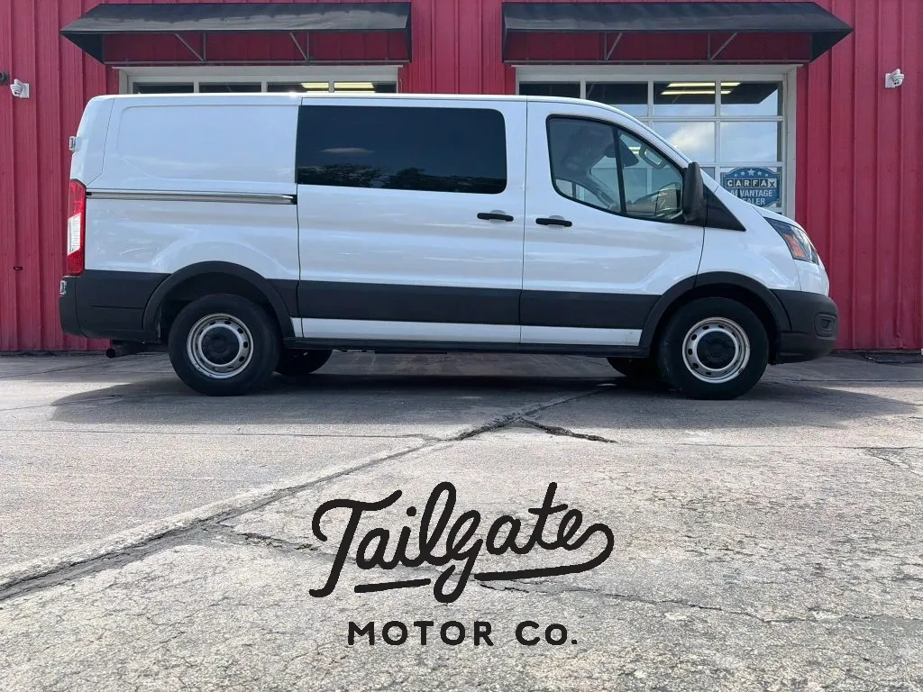 White 2022 Ford Transit 150 Cargo Van Low Roof w/RWB Van 3D for sale in Fremont, NE