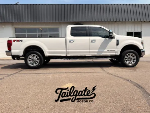 White 2020 Ford F350 Super Duty Crew Cab Lariat Pickup 4D 8 ft for sale in Fremont, NE