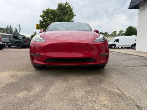 Another view of 2021 Tesla Model Y Long Range Sport Utility 4D for sale in Fremont, NE at Tailgate Motor Co. (Fremont North)