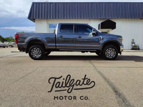 Gray 2019 Ford F350 Super Duty Crew Cab Lariat Pickup 4D 6 3/4 ft for sale in Fremont, NE