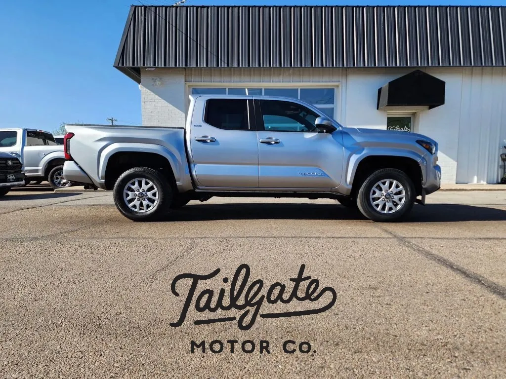 Silver 2024 Toyota Tacoma Double Cab SR5 Pickup 4D 5 ft for sale in Fremont, NE