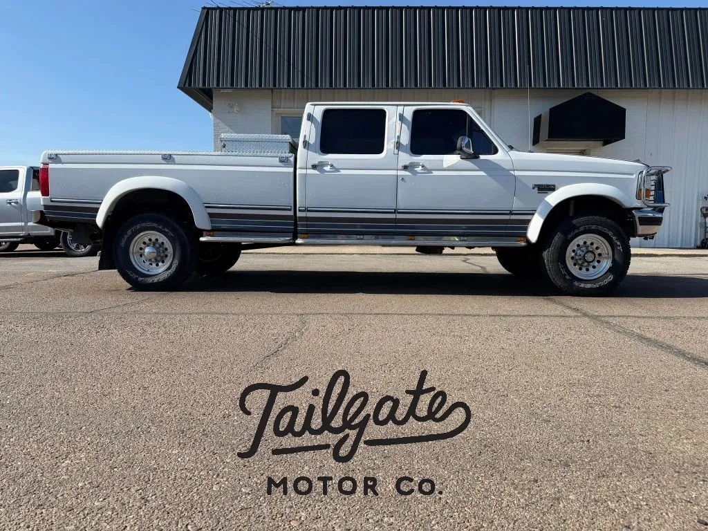 White 1994 Ford F350 Crew Cab Long Bed for sale in Fremont, NE